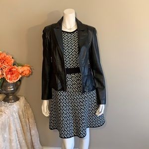 WHBM Fit & Flare Knit Sweater Dress XS